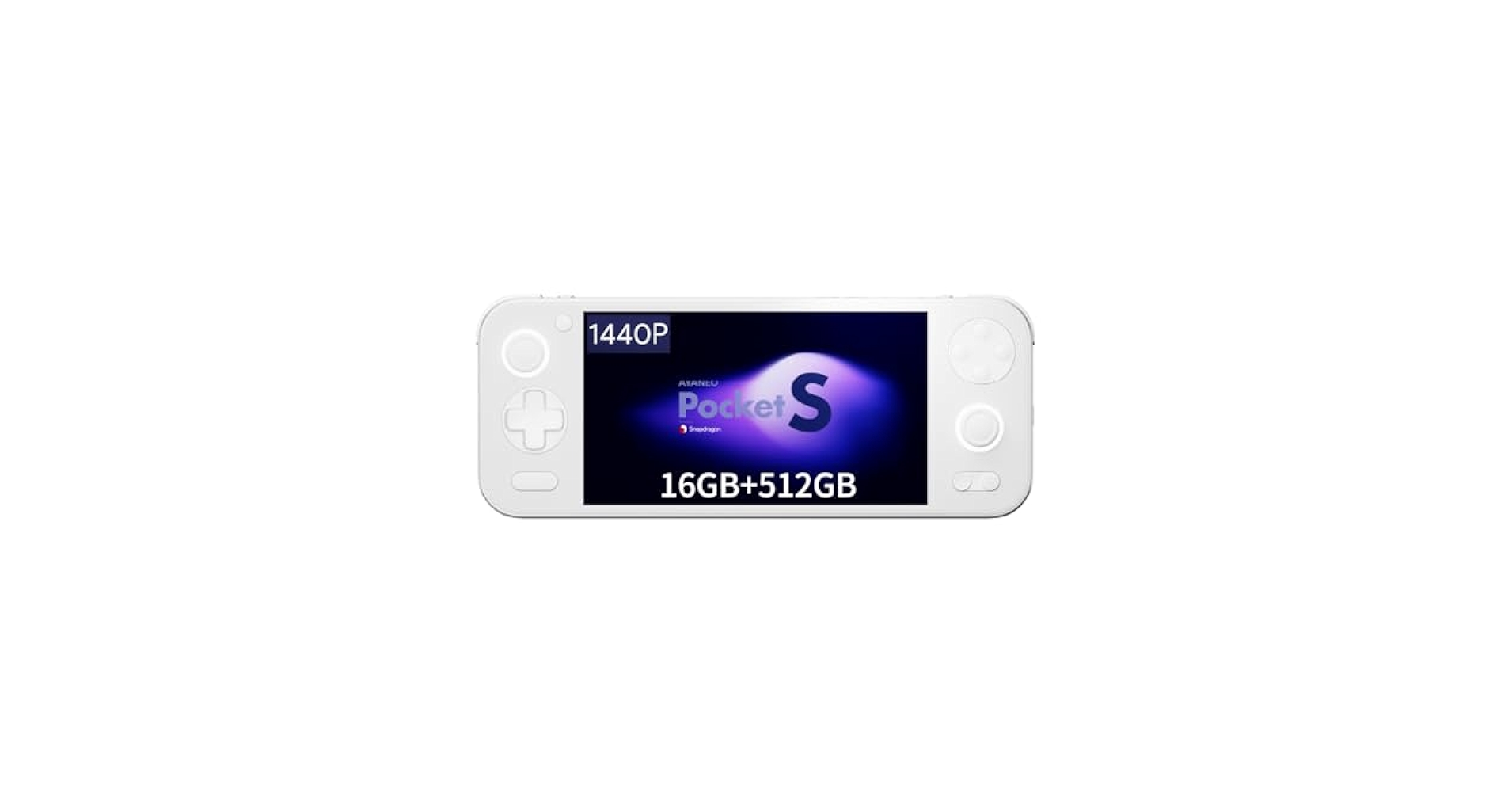 AYANEO Pocket S 1440P 16GB 512GB ホワイト Amazon.com : AYANEO Pocket S -6 Inches 1440P Handheld